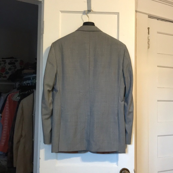 Joseph A Bank Grey Jacket Blazer - Picture 2 of 5